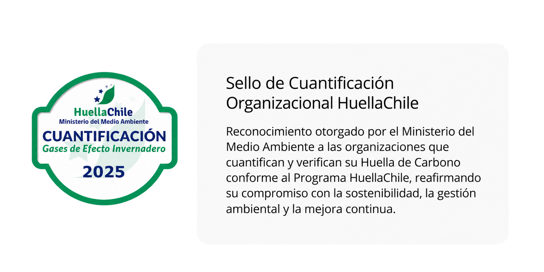 sello HuellaChile
